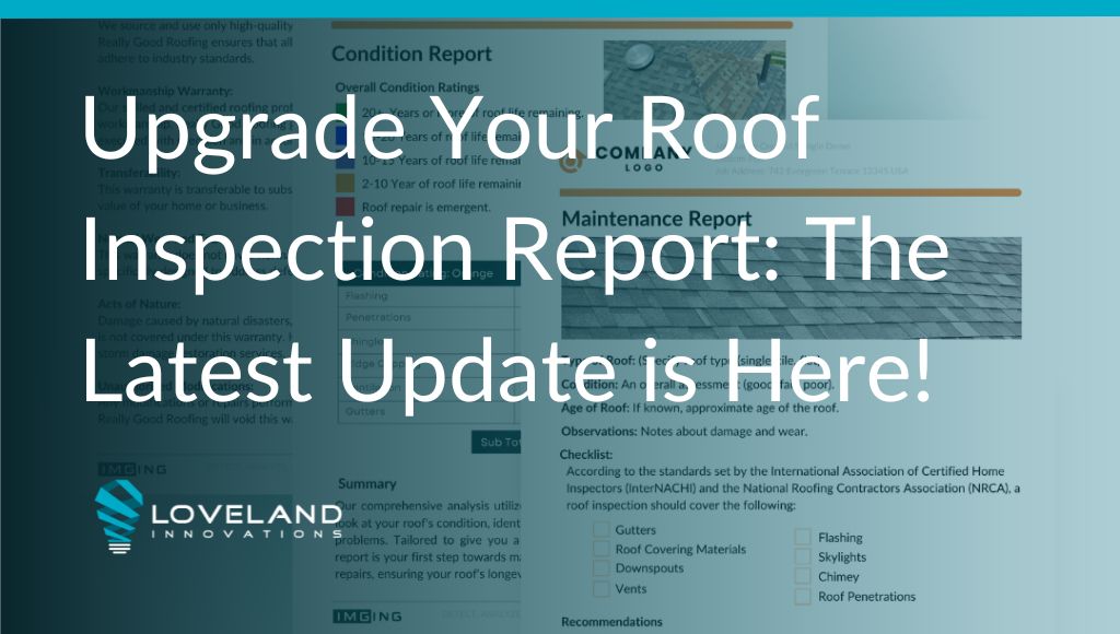 Roof Inspection Report Update