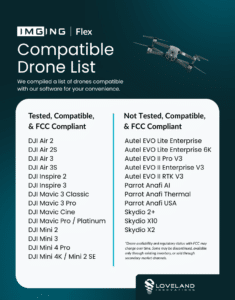 Flex Compatible Drone List